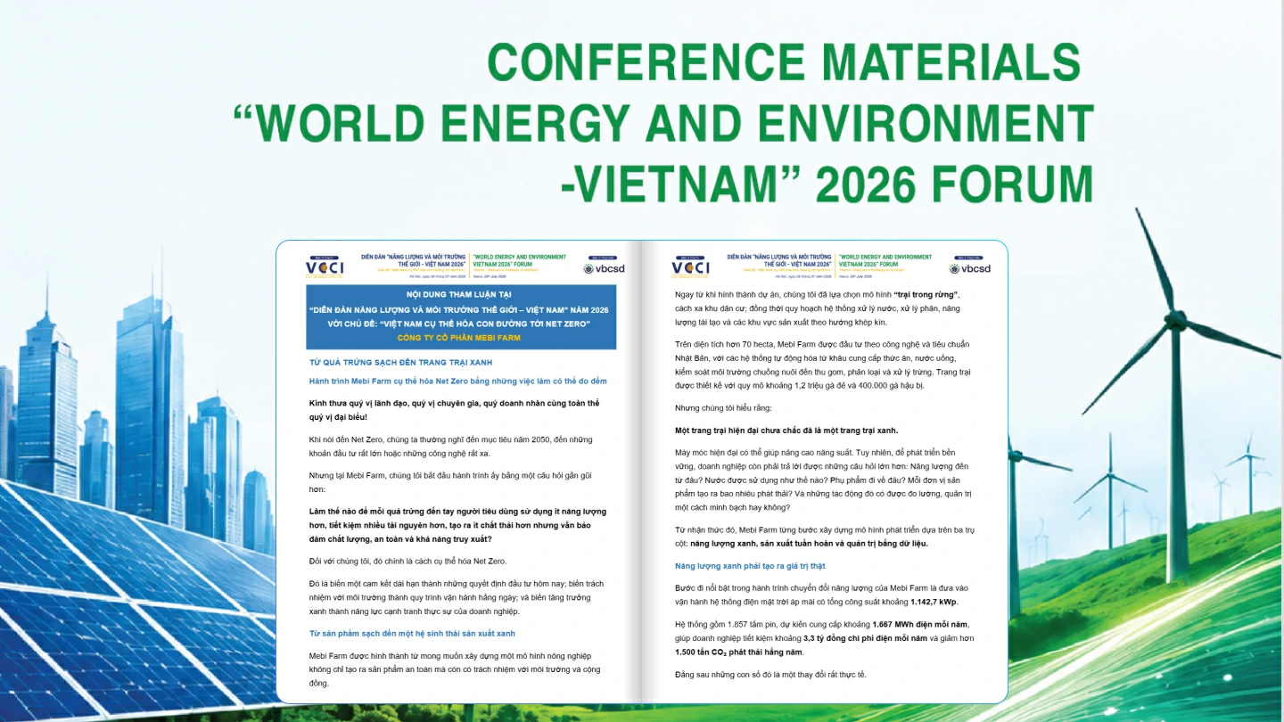 VCCI World Energy and Environment Forum - Vietnam 2026